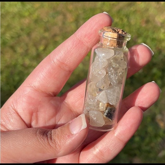 (RELISTED) Rutilated Quartz Jar; Intuitively Selected - Picture 6 of 7
